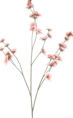 Countryfield kunstbloem Zinnia roze H 107 cm