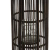 Countryfield lantaarn Cabot bruin D 18 H 45 cm