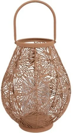 Countryfield lantaarn Janine beige D 21 H 27 cm
