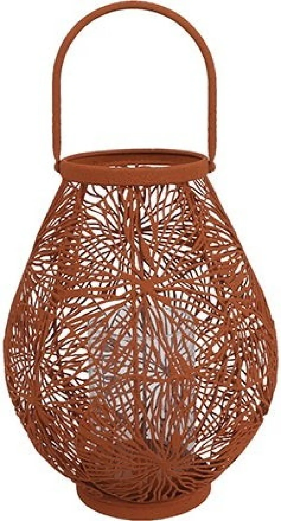 Countryfield lantaarn Janine terracotta D 21 H 27 cm