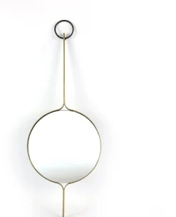 Countryfield spiegel Bekka goud 1,8 x 27 x 73,5 cm