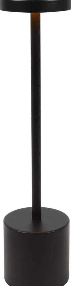 Countryfield tafellamp Touch zwart D 8 H 34 cm