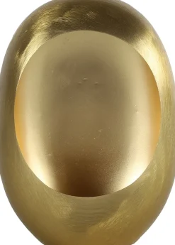Countryfield waxinelichthouder Eggy goud 9,5 x 17 x 23 cm