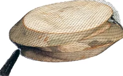 Decoratie boomstammen Branko naturel D 19 H 2 cm 3 stuks