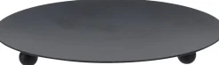 Decoratiebord Oys zwart D 12 H 1 cm