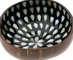 Decoratieschaal Coconut Bowl bruin 15 x 13 x 6 cm