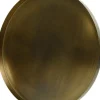 Decoris decoratiebord brons D 36 H 1 cm