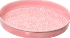 Decoris decoratiebord Cura roze D 23 H 3 cm
