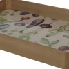 Decoris dienblad naturel vurenhout 45 x 30 x 4,5 cm