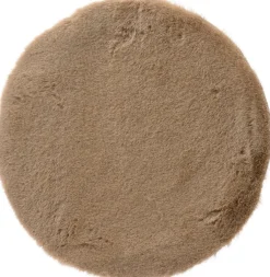 Decoris dierenvacht imitatiebond Hare beige D 38 H 2,5 cm