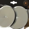 Decoris kandelaar zilver D 8 H 4,5 cm