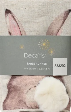 Decoris tafelloper Bun naturel 40 x 140 cm
