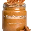 De Pindakaaswinkel pindakaas stroopwafel kaneel 420 ml