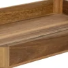Dienblad bruin acacia 38 x 26 x 4,9 cm