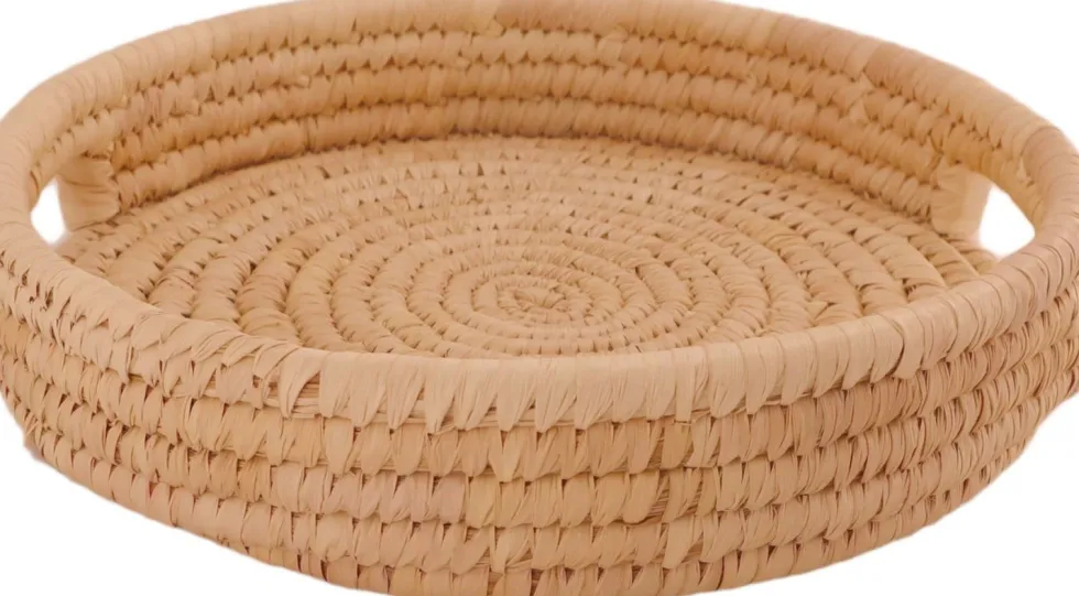 Dijk Natural Collections decoratiebord Loes naturel D 38 H 6 cm