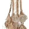 Dijk Natural Collections decoratiehanger Capiz naturel 75 x 10 x 10 cm