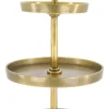Dijk Natural Collections etagère Elden goud D 25 H 47 cm