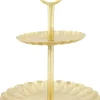 Dijk Natural Collections etagère goud D 28 H 36 cm