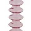 Dijk Natural Collections kandelaar roze 9 x 9 x 19,5 cm