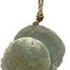 Dijk Natural Collections wandhanger Wilbert groen 8 x 2 x 12 cm