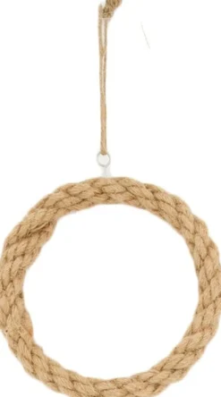 Dijk Natural Collections wanddecoratie naturel D 26 H 3 cm