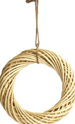 Dijk Natural Collections wanddecoratie naturel D 28 H 6 cm