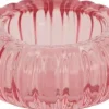Dijk Natural Collections waxinelichthouder roze D 8,3 H 3,5 cm