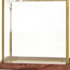 Dijk Natural Collections windlicht goud 18,5 x 12,5 x 18 cm