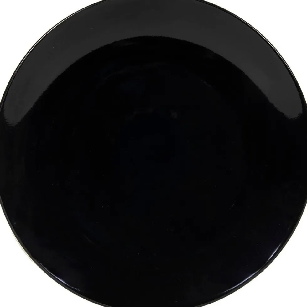 Dinerbord Basic zwart D 26 H 2 cm