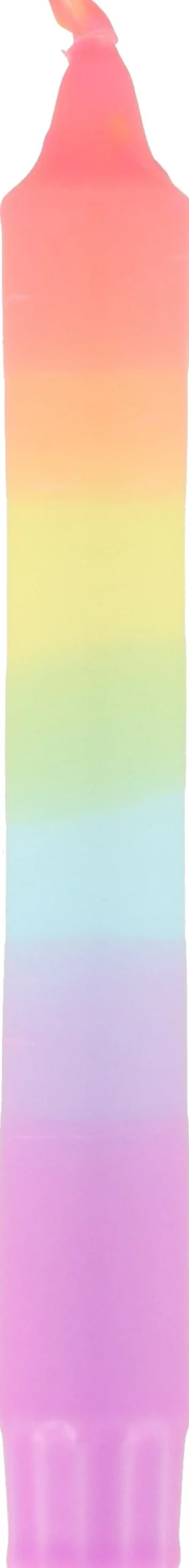 Dippy dinerkaars Regenboog 6 uur D 2,1 H 19 cm