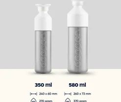 Dopper drinkfles Insulated silver 580 ml
