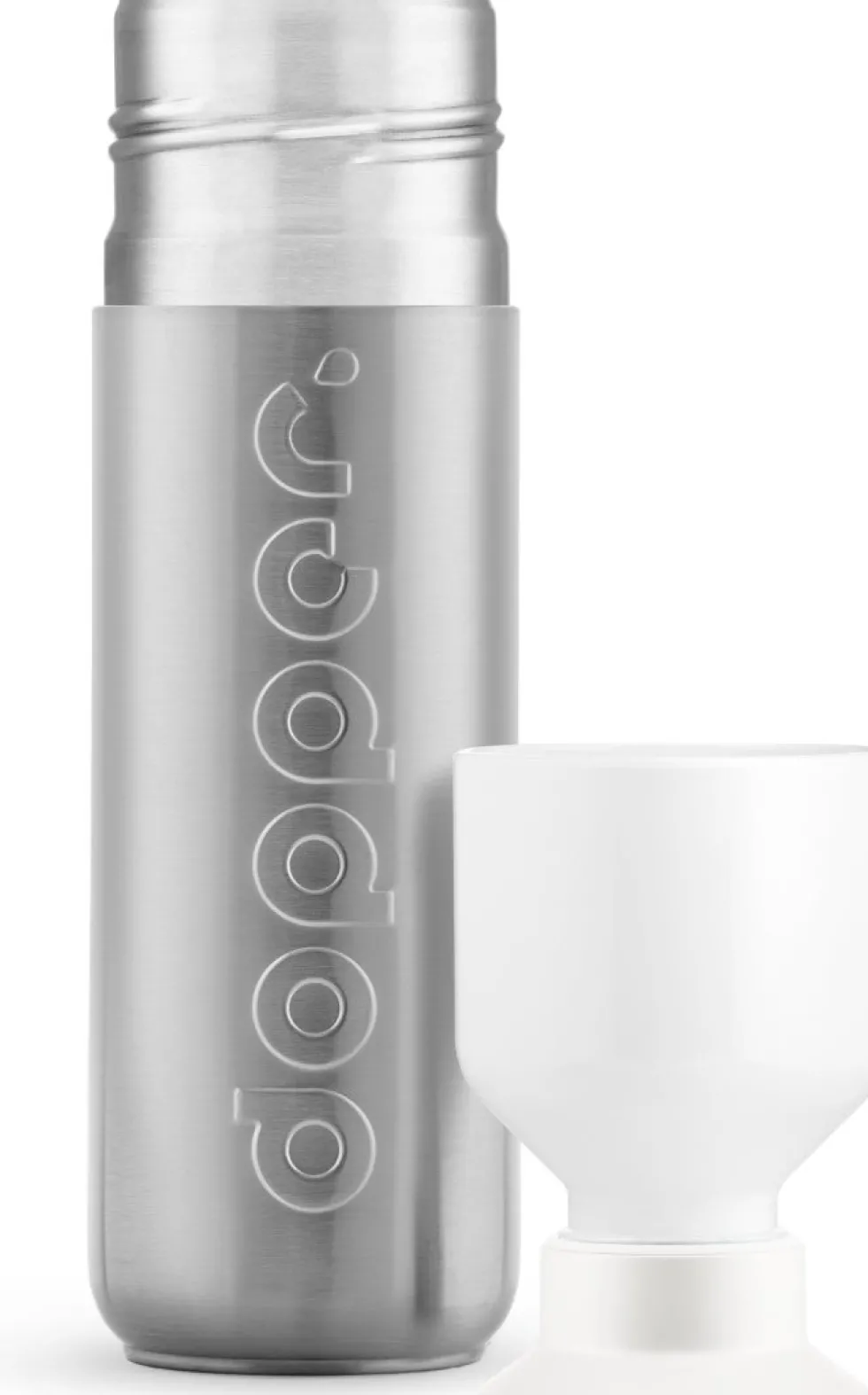 Dopper drinkfles Insulated silver 350 ml