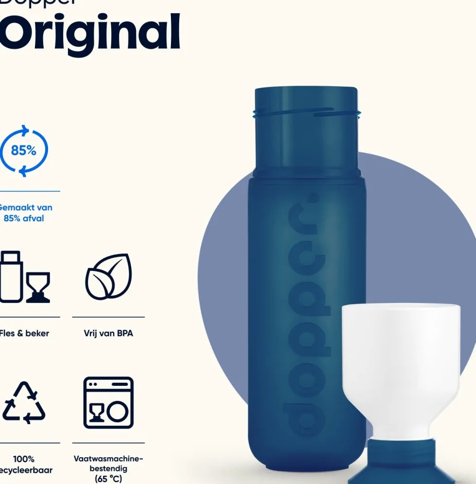 Dopper drinkfles Original cosmic storm 450 ml