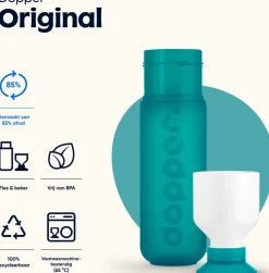 Dopper drinkfles Original tidal teal 450 ml
