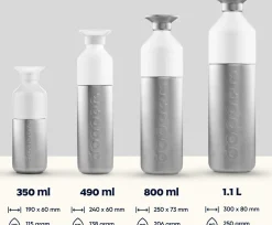 Dopper drinkfles Steel 1,1 l