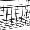 Draadmand Cas zwart 20 x 15,5 x 8 cm