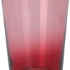 Drinkglas Lena rood 290 ml D 7,8 H 11 cm