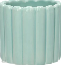 Duif bloempot Bliss blauw D 12,3 H 12 cm