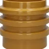 Duif bloempot Fizz geel D 13,8 H 12 cm
