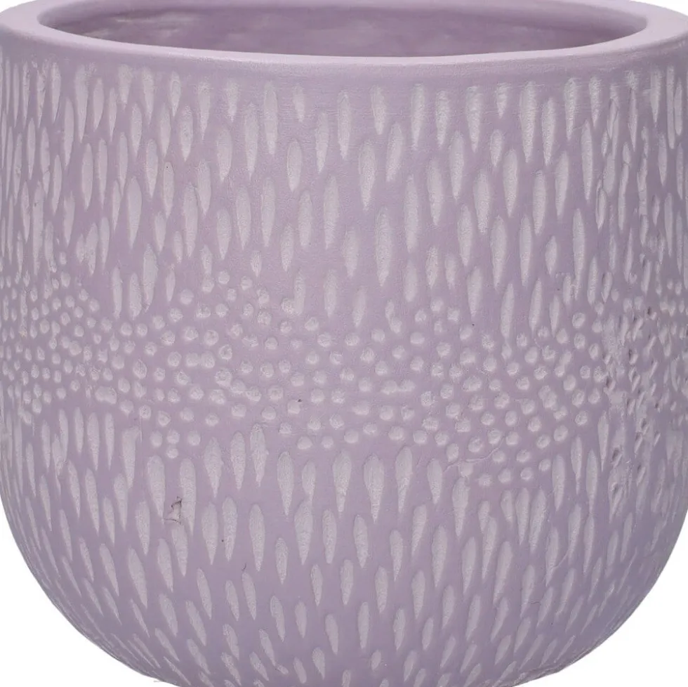 Duif bloempot Lila paars D 11,5 H 11 cm