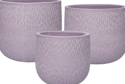 Duif bloempot Lila paars D 11,5 H 11 cm