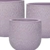 Duif bloempot Lila paars D 16,5 H 14 cm