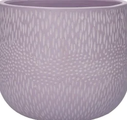 Duif bloempot Lila paars D 16,5 H 14 cm