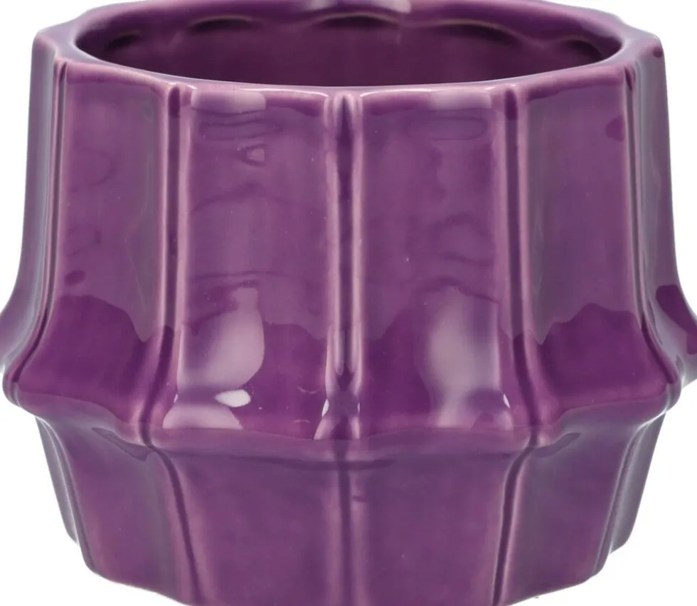 Duif bloempot Mellow paars D 15,5 H 11 cm