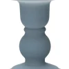 Duif kandelaar Liora blauw D 8,5 H 11 cm
