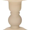 Duif kandelaar Liora crème D 8,5 H 11 cm