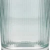 Duif waxinelichthouder blauw D 8 H 9 cm