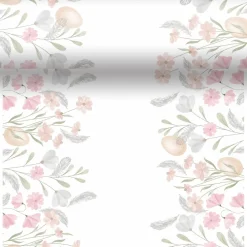 Duni 3-in-1 tafelaankleding Soft Easter wit 40 x 480 cm