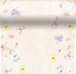 Duni 3-in-1 tafelaankleding Sweet Peach oranje 40 x 480 cm