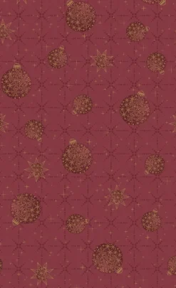 Duni tafelkleed Gilded Bauble 220 x 138 cm